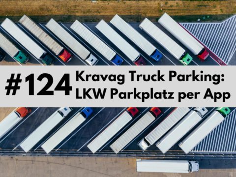 LKW Parkplatz Suche in der Kravag App